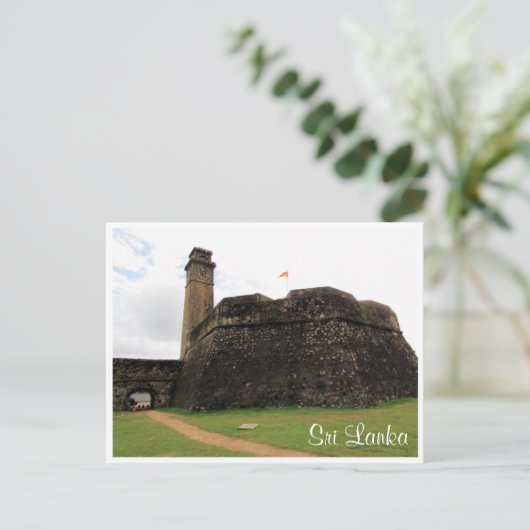 fort briefkaart (Staand voorkant)