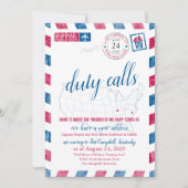 Fort Campbell KY Militaire Beweging Aankondiging (Voorkant)