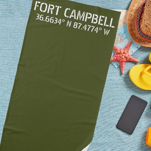 Fort Campbell Latitude Longitude Strandlaken