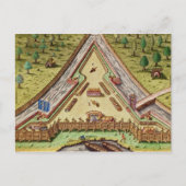 Fort Caroline, van 'Brevis Narratio Briefkaart (Voorkant)
