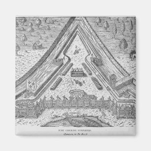 Fort Caroline Voltooid Magneet