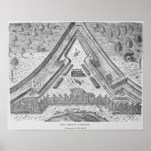 Fort Caroline Voltooid Poster (Voorkant)