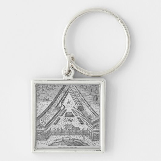 Fort Caroline Voltooid Sleutelhanger (Voorkant)