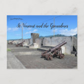 Fort Charlotte bij Kingstown St Vincent Briefkaart (Voorkant)