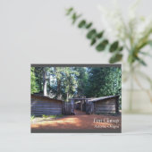 Fort Clatsop, Astoria, Oregon Briefkaart (Staand voorkant)