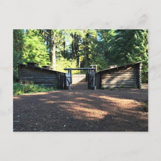 Fort Clatsop, Astoria, Oregon Briefkaart (Voorkant)