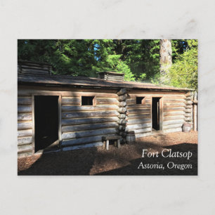 Fort Clatsop, Astoria, Oregon Briefkaart