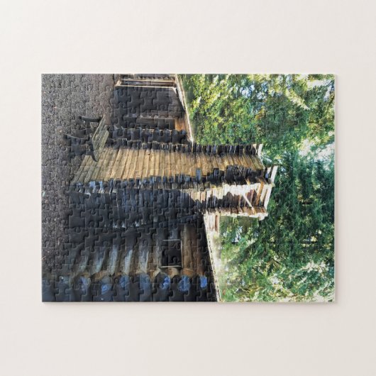 Fort Clatsop, Astoria, Oregon Legpuzzel (Horizontaal)