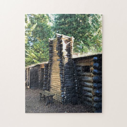 Fort Clatsop, Astoria, Oregon Legpuzzel (Verticaal)