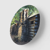 Fort Clatsop, Astoria, Oregon Ronde Klok (Hoek)