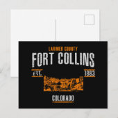 Fort Collins Briefkaart (Voorkant / Achterkant)