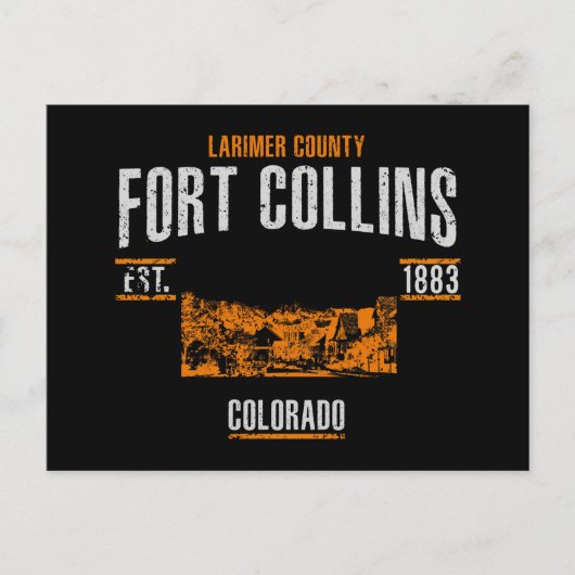 Fort Collins Briefkaart (Voorkant)