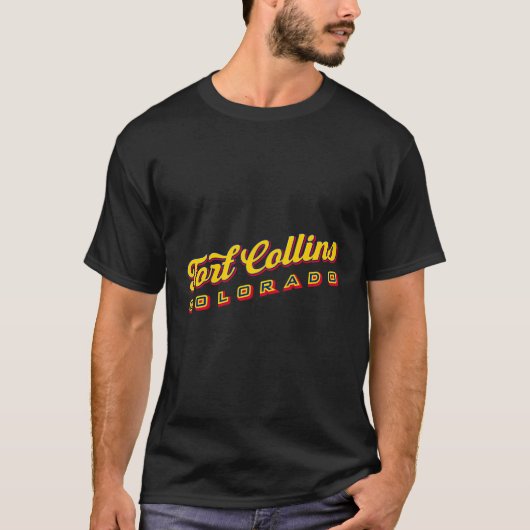 Fort Collins Co T-shirt (Voorkant)