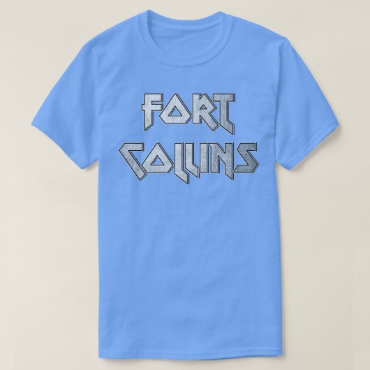 Fort Collins CO T-shirt (Design voorkant)
