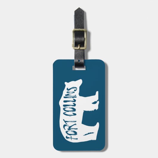 Fort Collins Colorado Beer Bagagelabel (Voorkant verticaal)