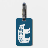 Fort Collins Colorado Beer Bagagelabel (Achterkant verticaal)