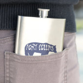Fort Collins Colorado Beerbeer Flacon (Voorbeeld)