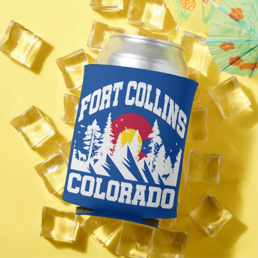 Fort Collins, Colorado Blikjeskoeler (Insitu Zomer)