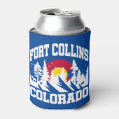 Fort Collins, Colorado Blikjeskoeler (Blikje Voorkant)