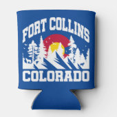 Fort Collins, Colorado Blikjeskoeler (Achterkant)