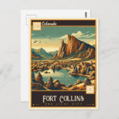 Fort Collins, Colorado |  Briefkaart (Voorkant / Achterkant)