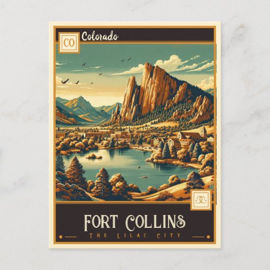 Fort Collins, Colorado |  Briefkaart (Voorkant)