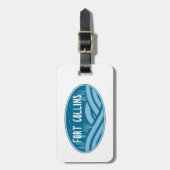 Fort Collins Colorado buitenshuis Bagagelabel (Voorkant verticaal)