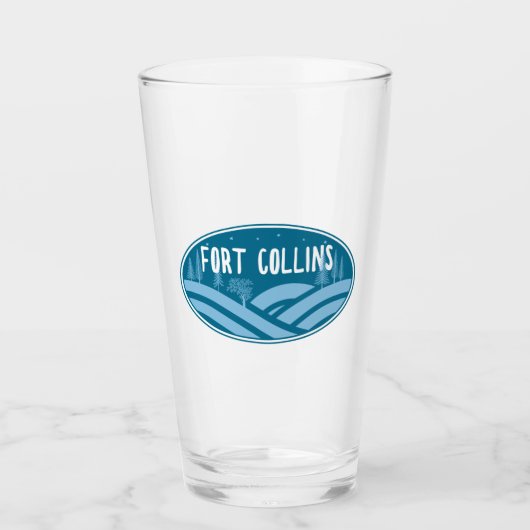 Fort Collins Colorado buitenshuis Glas (Voorkant)