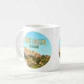 Fort Collins Colorado Horsetooth Rock Koffiemok (Voorkant links)
