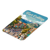 Fort Collins Colorado Magneet (Linkerzijde)