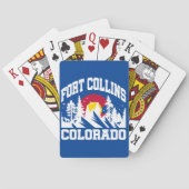 Fort Collins, Colorado Pokerkaarten (Achterkant)
