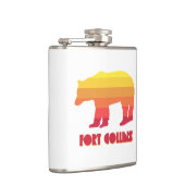 Fort Collins Colorado Regenboog Beer Heupfles (Rechts)