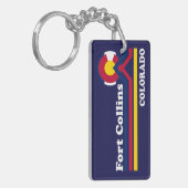  Fort Collins Colorado Sleutelhanger (Voorkant Links)