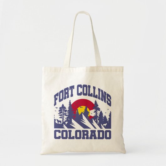 Fort Collins, Colorado Tote Bag (Voorkant)