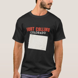 Fort Collins Colorado Verenigde Staten T-shirt