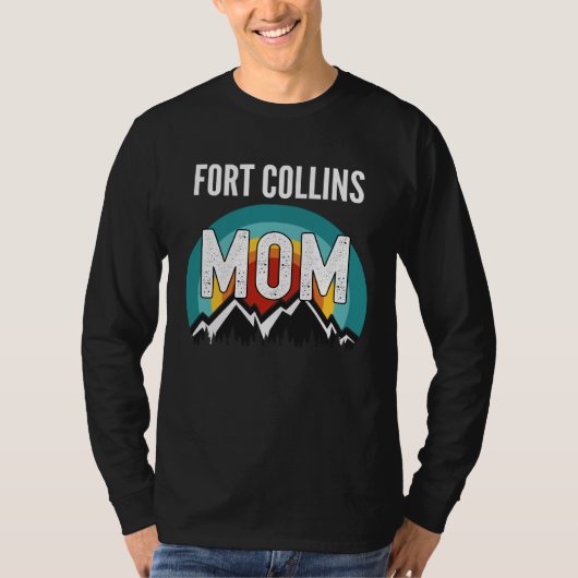 Fort Collins Mom, Mothers Day 2021 Gift T-shirt (Voorkant)