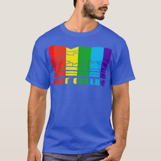 Fort Collins Pride Fort Collins LGBT Gift LGBTQ S T-shirt