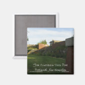 Fort Constitution Portsmouth, Verenigd Koninkrijk Magneet (Voorkant / Achterkant)