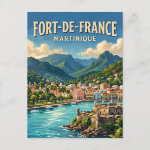 Fort-de-France, Martinique Briefkaart