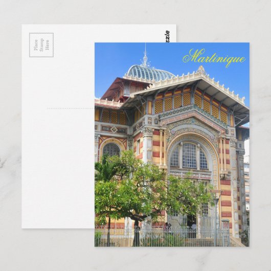 Fort-de-France, Martinique Briefkaart (Voorkant / Achterkant)