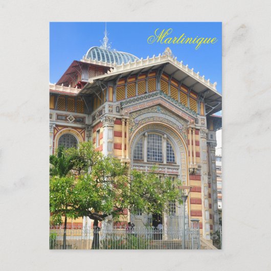 Fort-de-France, Martinique Briefkaart (Voorkant)