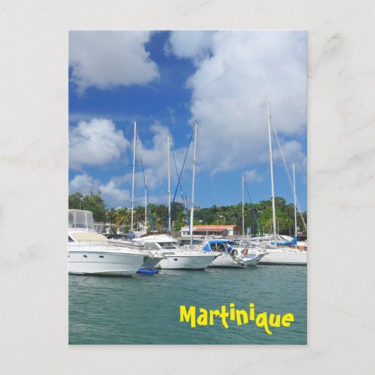 Fort-de-France, Martinique Briefkaart (Voorkant)