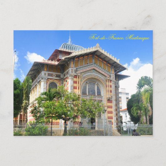 Fort-de-France, Martinique Briefkaart (Voorkant)