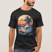 Fort De Soto Park Beach Florida Skateboard Skatebo T-shirt (Voorkant)