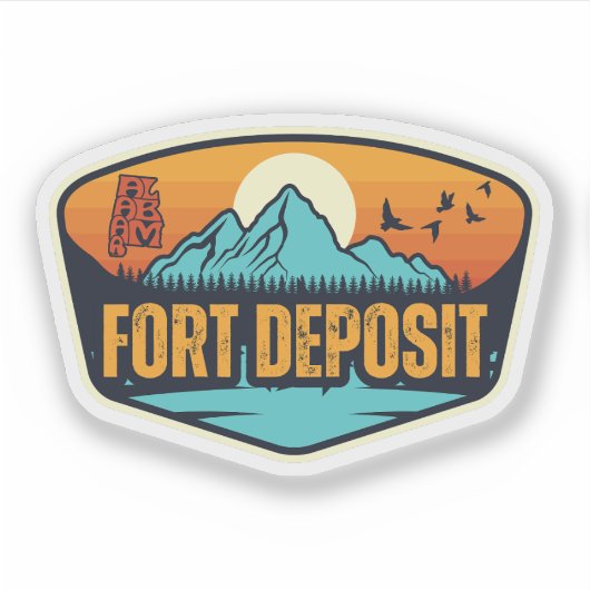 Fort Deposit, Alabama Sticker (Voorkant)