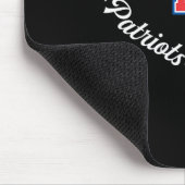 Fort Dorchester Patriots Logo Half Heart Slogan Hs Muismat (Hoek)