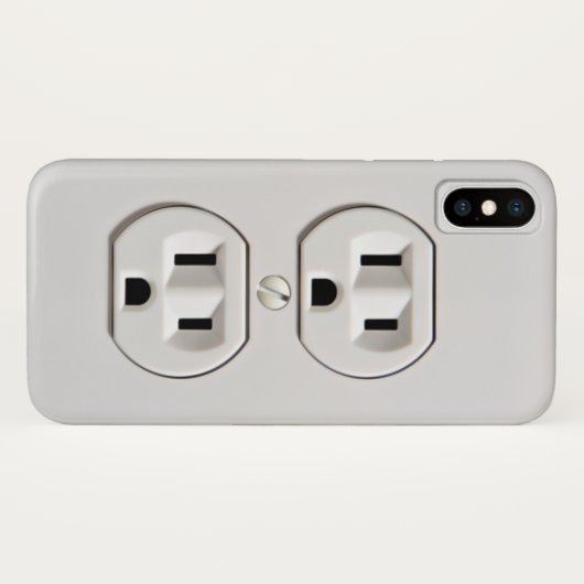 Fort elektrische uitgang Case-Mate iPhone case (Achterkant (horizontaal))