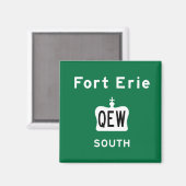 Fort Erie QEW Magneet (Voorkant / Achterkant)