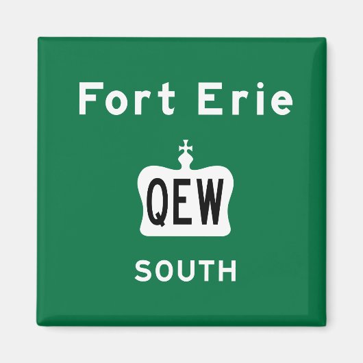 Fort Erie QEW Magneet (Voorkant)