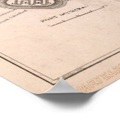 Fort Fisher Civil War Map Poster (Hoek)